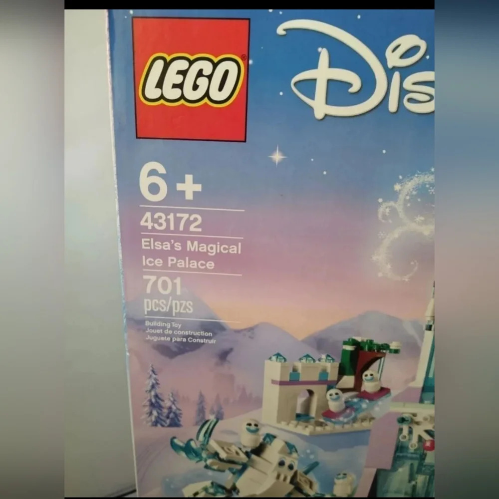 Lego Disney Frozen 43172 Elsa's Magical Ice Palace NWT Building Toy Set - Picture 3 of 4